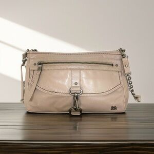 The Sak Ventura Tan Leather Crossbody Bag